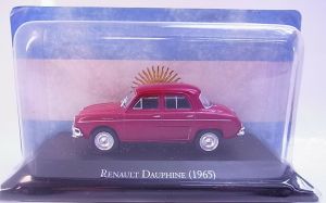 MAGARG15 - RENAULT dauphine 1965 rot