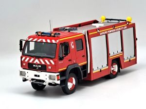 ALERTE0149A - MAN LE 14.220 Bemaex FSR SDIS-28 Eure et Loir mit weißer Markierung