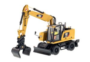 DCM85508 - CATERPILLAR M318F Mobilbagger mit Fahrer und Metallbox