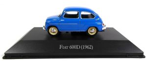 MAGARG04 - FIAT 600D 2 Türen 1962 blau im Blister verkauft