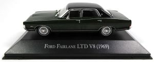 MAGARG41 - FORD Fairlaine LTD V8 1969 Limousine 4 Türer grün schwarzes Dach im Blister verkauft