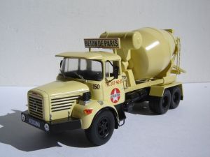 G111A005 - BERLIET PMH12 6x4 1969 Kreiselfahrzeug Béton de Paris