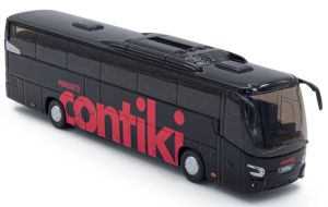 HOL8-1146B - VDL Futura Contiki; schwarzer Sightseeing-Bus mit roten Markierungen