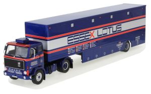 IXOTTR021 - VOLVO F89 4x2 und Team Essex Lotus Rennwagen-Transportanhänger