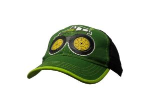 MCPBJSH963GT - Cap für Kinder JOHN DEERE Traktor grün und schwarz