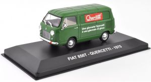 NET0023 - FIAT 850 T 1975 QUERCETTI Italienischer Spielzeugwerbewagen