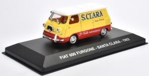 NET0033 - FIAT 600 van 1962 Italienisches Mineralwasser SANTA CLARA