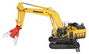 NZG9991 - KOMATSU PC1250 Bagger mit Abbruchgreifer