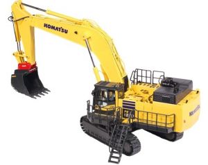 NZG9992 - KOMATSU PC1250 Bagger mit Schnellwechsler