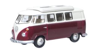 OXF76VWS010 - VOLKSWAGEN Typ 1 Camper Titanrot und Beige