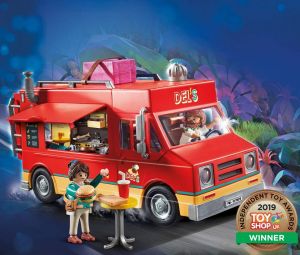 PLAY70075 - Playmobil Der Film Imbisswagen von Del