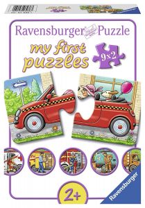 RAV070367 - 9 Puzzles - 2 Teile - Fahrzeuge