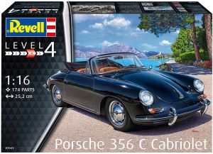 REV07043 - PORSCHE 356C Cabriolet-Modell zum Zusammenbauen und Lackieren