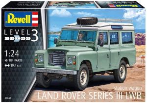 REV07047 - LAND ROVER Serie III LWB-Modell zum Zusammenbauen und Lackieren