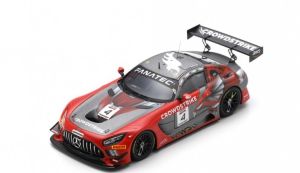 SPASB723 - MERCEDES-AMG GT3 #4 CrowdStrike Racing by Riley 24h SPA 2023 G.Kurtz / I.James / C. Braun / F.Fraga - Limitiert auf 300ex.