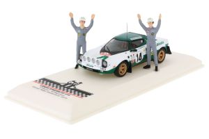 IXOSPRM001-75 - LANCIA Stratos HF mit Figurine #14 Rallye Monte Carlo 1975 S.MUNARI / M.MANNUCCI