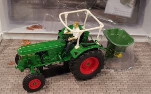 UH5371 - Deutz 6005 Set mit Amazone ZA Sämaschine