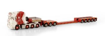 WSI01-3627 - MERCEDES ACTROS MP4 SLT 8x4 Tieflader 5 Achsen und Dolly