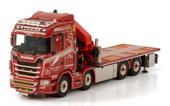 WSI01-3667 - SCANIA S HIGHLINE CS20H 8x4 starre Plattform + Palfinger + JIB