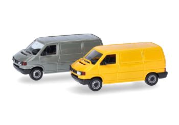 HER012386-004 - VOLKSWAGEN T4 grau und gelb - 2 Teile zum Zusammenbauen