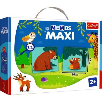 TRF02268 - Maxi Memo Tiere und ihr Baby | Würfel 2 J.