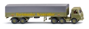 WIK051457 - MERCEDES-BENZ LPS 333 6x4 mit Planenanhänger 2 Achsen DORTMUNDER KRONENBIER