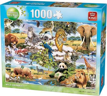 KING05481 - Puzzle 1000 Teile Die Wunder der Natur