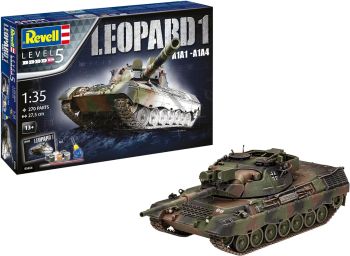 REV05656 - Char Geschenkset Leopard 1 A1A1-A1A4 zum Zusammenbauen und Bemalen