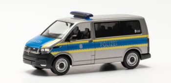 HER096812 - Minibus VOLKSWAGEN T 6.1 POLIZEI MÜNCHEN grau