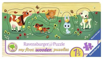 RAV03235 - Meine ersten Holzpuzzles - Meine tierischen Freunde