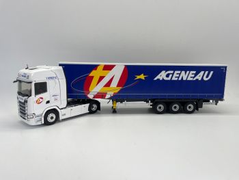 ELI118206 - SCANIA 500S 4x2 mit Anhänger 3 Achsen Transports PASQUIER / AGENEAU