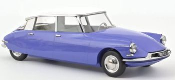 NOREV121569 - CITROEN DS 19 1959 Delphiniumblau und weiß