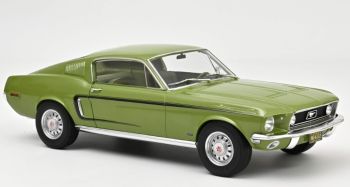 NOREV122704 - FORD Mustang Fastback GT 1968 Metallic-Grün