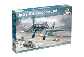 ITA1466 - Flugzeug Ju-87G-2 Kanonenvogel zum Zusammenbauen und Bemalen