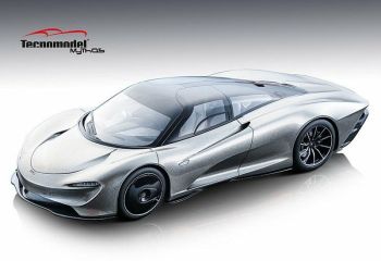 TM18-EX08C - McLAREN Speedtail Rallye Villa d'Este 2019 silber - Limitiert auf 49 Ex.