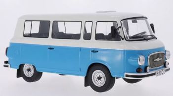 MOD18007 - BARKAS B1000 Minibus 1965 Weiß und Blau