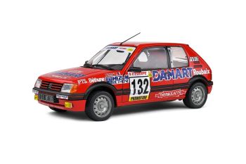 SOL1801717 - PEUGEOT 205 GTI 1.6L rot #132 Rallye Monte Carlo 1986 F.DELECOUR / A-C.PAUWELS