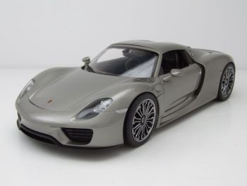 WEL18051W - PORSCHE 918 Spyder 2012 grau