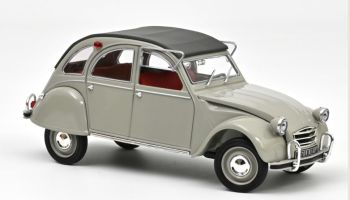 NOREV181430 - CITROEN 2CV AZAM 1966 grau-rosa