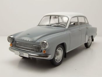 MOD18301 - WARTBURG 311 1959 Grau und Weiß