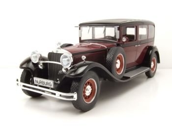 MOD18364 - MERCEDES 460/460 K W08 1928 bordeauxrot und schwarz