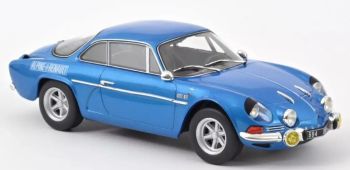 NOREV185307 - ALPINE A110 1600S 1972 Blau mit Seitenverzierung