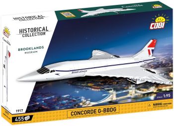 COB1917 - CONCORDE G-BBDG - 455 Teile