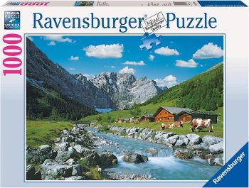 RAV192168 - Puzzle 1000 Teile Das Karwendelgebirge in Österreich