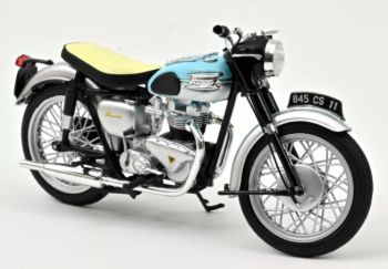 NOREV182040 - TRIUMPH Bonneville 1959 Blau und Silber