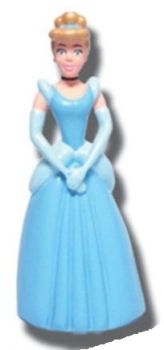 T8819B - DISNEY Prinzessin Figur mit Schlüsselring - Aschenputtel