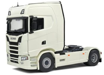 SOL2400301 - Solo-LKW von 2021 Farbe weiß - SCANIA S580 Highline 4x2