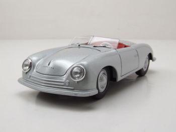 WEL24090GRIS - PORSCHE 356 N°1 Cabriolet 1948 Silber