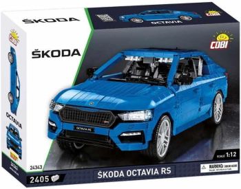 COB24343 - SKODA Octavia IV RS blau - 2350 Teile.