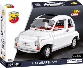 COB24354 - FIAT 500 Abarth 1965 Weiß - 1091 Teile